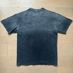 Valeforever Vale T Shirts Fashionable black acid-washed, distressed style with hot-fix rhinestones.