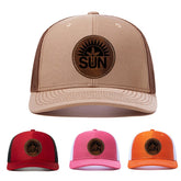Trendy flat brimmed snapback hatsbreathable for men and women