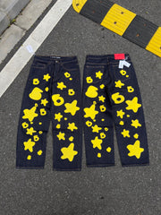 Sp5der Retro Star Jeans