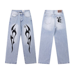 Hellstar Jeans High-quality pure cotton high-street clothing