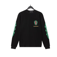 CHH Heart Long Sleeve Shirt Unisex Fashion Loose Long Sleeve Shirt