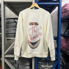 IH NOM UH NIT Crew neck sweatshirt High-quality pure cotton streetwear style