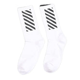 OFF OW whtie Socks XX stripe pattern