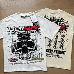 Hellstar T Shirts High-quality pure cotton high-street clothing