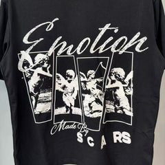 MIXED EMOTION T SHIRTS High-quality streetwear made from 260g pure cotton fabric.