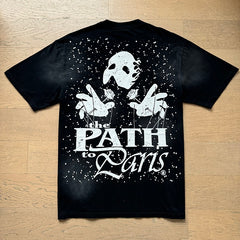 Hellstar T shirts High-street style, pure cotton, loose fit