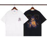 OFF WHITE T SHIRTS High-quality pure cotton high-street style