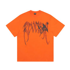 Revenge T Shirts High-quality streetwear with trendy Painted decoration