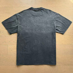 Valeforever Vale T Shirts Washed black with a distressed finish
