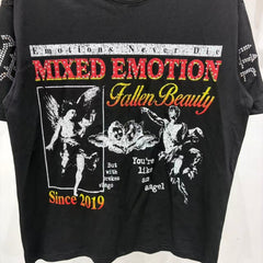 MIXED EMOTION T SHIRTS High-quality streetwear made from 260g pure cotton fabric.