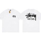 Stussy T Shirts Loose Casual T-Shirts Same for Men and Women