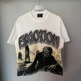 MIXED EMOTION T SHIRTS High-quality streetwear made from 260g pure cotton fabric.