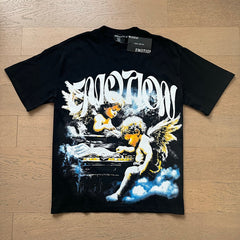 Mixed Emotion New Versatile Short-Sleeve T-Shirt