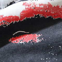 Valeforever Vale T Shirts Washed black graphic loose-fit