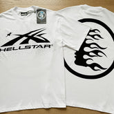 Hellstar T shirts High-street style, pure cotton, loose fit