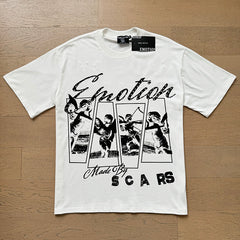 Mixed Emotion New Versatile Short-Sleeve T-Shirt