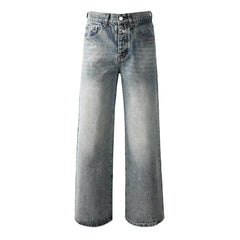 Mens trendy purple jeans 100% cotton Rhinestones #101