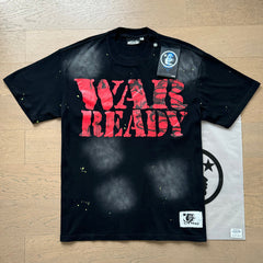 HellstarT Shirts Washed Aging Process High-quality pure cotton high-street clothing