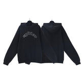 Sp5der Hoodie Cobweb Puff Print Pure Cotton