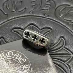 CHH Chrome heart Cross Ring Cross Glossy