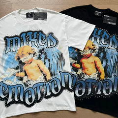 Mixed Emotion New Versatile Short-Sleeve T-Shirt