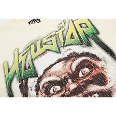 Hellstar T-shirt Direct Printing Pattern High-quality pure cotton high-street clothing