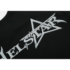 Hellstar T-shirt Direct Printing Pattern High-quality pure cotton high-street clothing