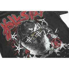 Hellstar T-shirt Direct Printing Pattern High-quality pure cotton high-street clothing