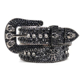 Hip-Hop Punk Rhinestone Belt