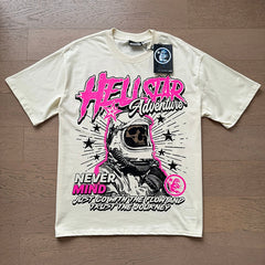 Hellstar T shirts High-street style, pure cotton, loose fit