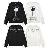 IH NOM UH NIT Crew neck sweatshirt High-quality pure cotton streetwear style