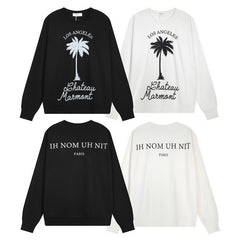 IH NOM UH NIT Crew neck sweatshirt High-quality pure cotton streetwear style