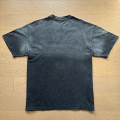 Valeforever Vale T Shirts Washed black with a distressed finish