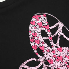 Revenge T Shirts High-quality streetwear with trendy Painted decoration
