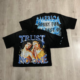 RARE PEACE T SHIRTS High-quality streetwear made from 260g pure cotton fabric.