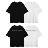 IH NOM UH NIT T shirts High-quality pure cotton streetwear style