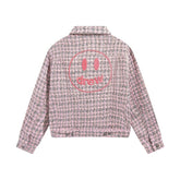DREW HOUSE Jacket Pink embroidered Chanel-style piece