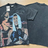 Valeforever Vale T Shirts Washed black with a distressed finish
