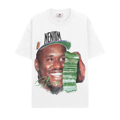 BIG FACE T shirts Pure Cotton High-Street Fashion