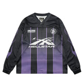 Hellstar Long Sleeve Shirts Hip-hop loose oversize High-quality pure cotton high-street clothing