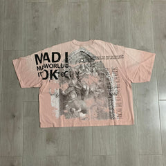 RARE PEACE T SHIRTS High-quality streetwear made from 260g pure cotton fabric.