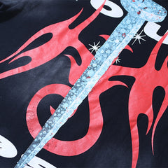 Hellstar T shirts High-street style, pure cotton, loose fit