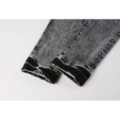 Mens trendy purple jeans 100% cotton Pure Cotton High Street Trend