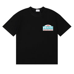 Rhude T Shirts Circular printed pattern