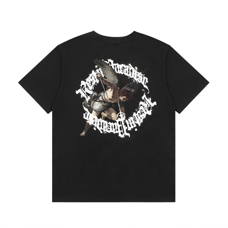 Revenge T Shirts High-quality streetwear with trendy Painted decoration