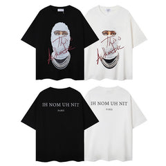 IH NOM UH NIT T shirts High-quality pure cotton streetwear style
