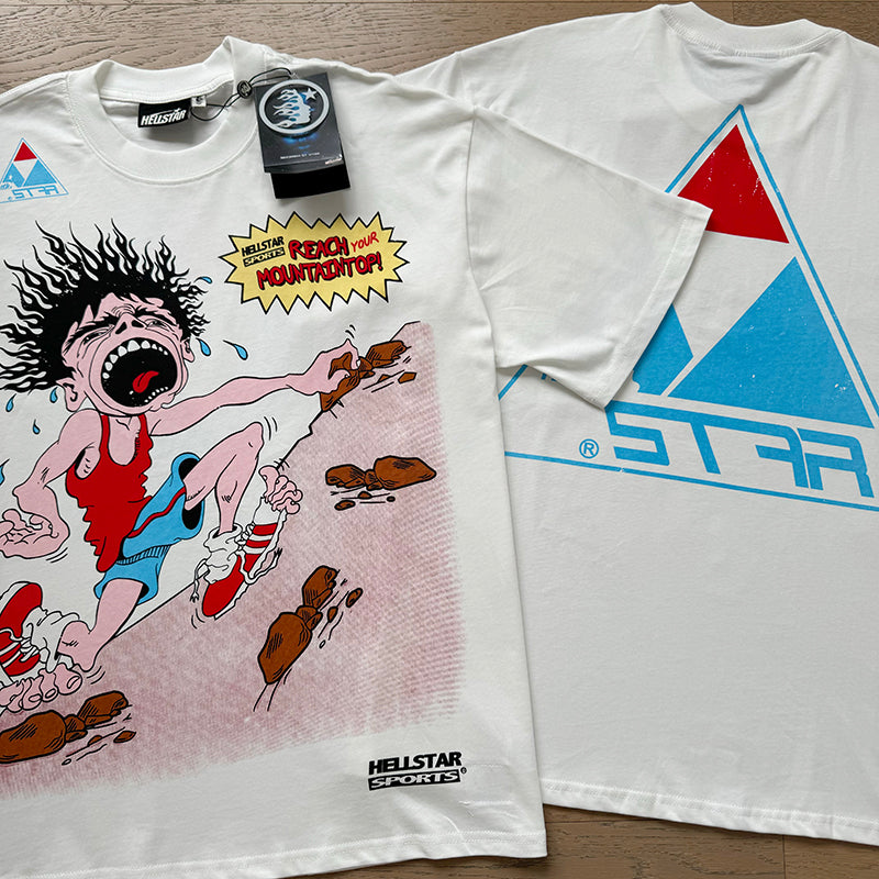 Hellstar T-Shirt High-quality pure cotton high-street clothing