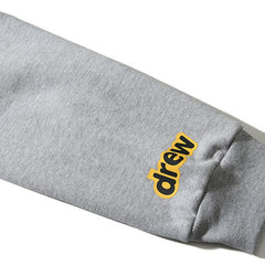 DREW HOUSE Hoodie  Gray smiley face logo