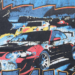 Valeforever Vale T Shirts Washed black with a distressed finish