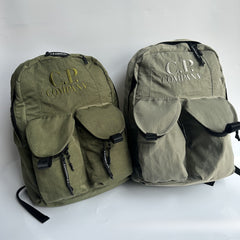 Men Casual Bags Men's and Women's Trend Nylon Embroidered LOGO Backpack